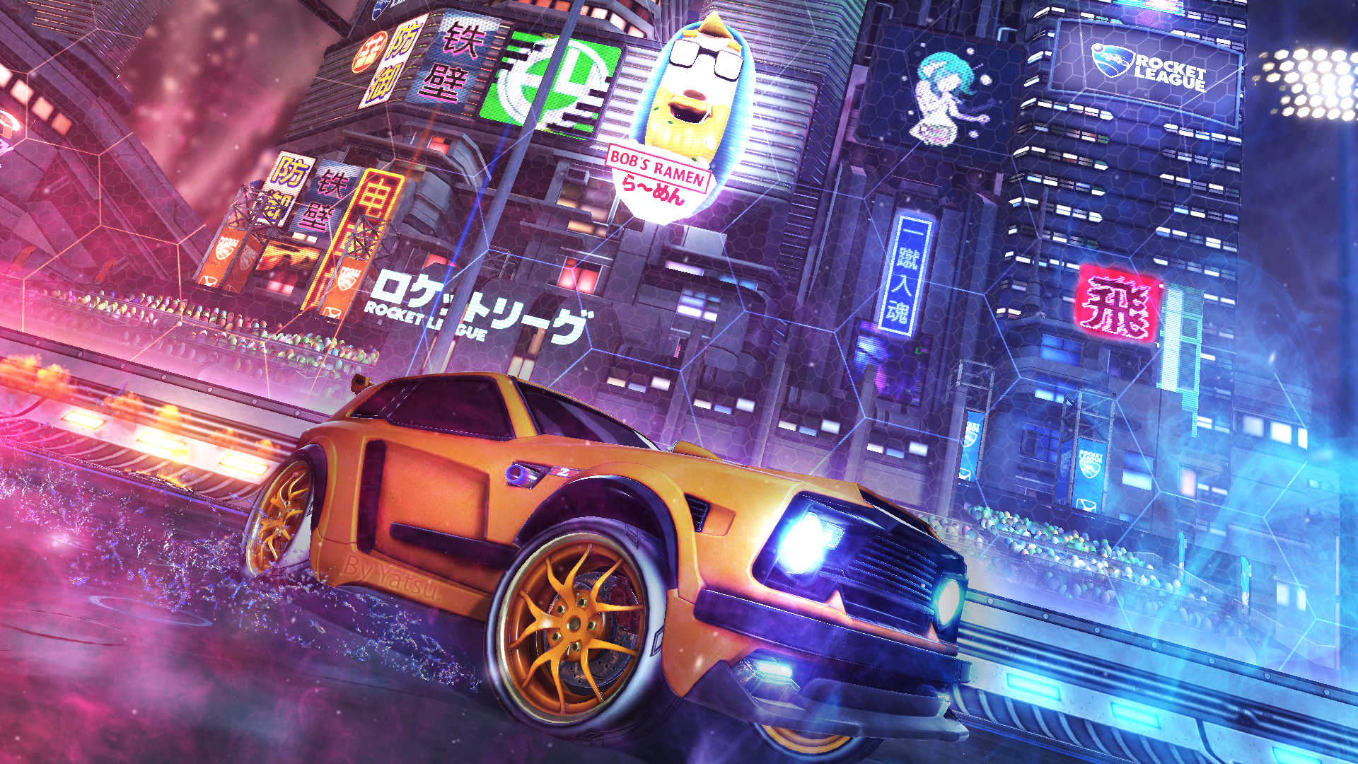Rocket League Fire Raketenboosts