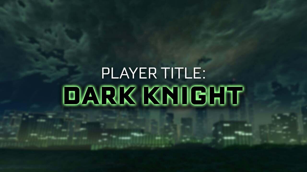Rocket League Haunted Hallows Items 2021 dark knight player title