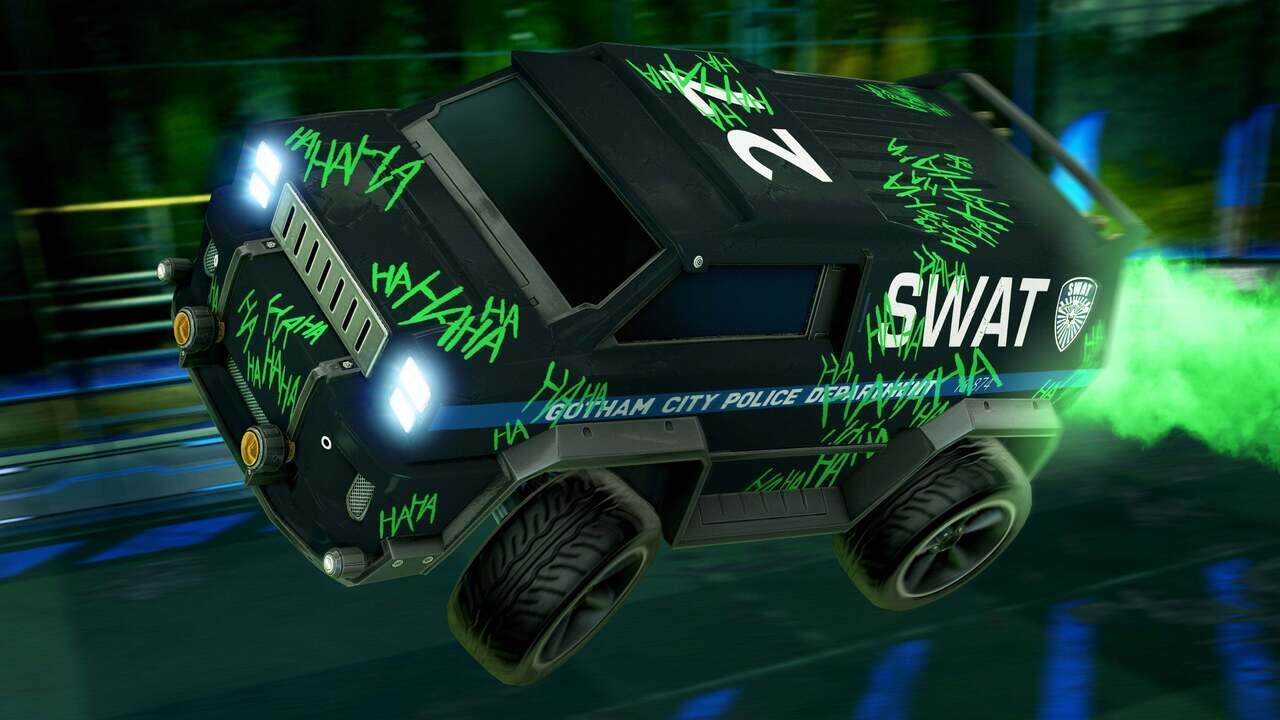 Rocket League Haunted Hallows Items 2021 gothams finest merc decal