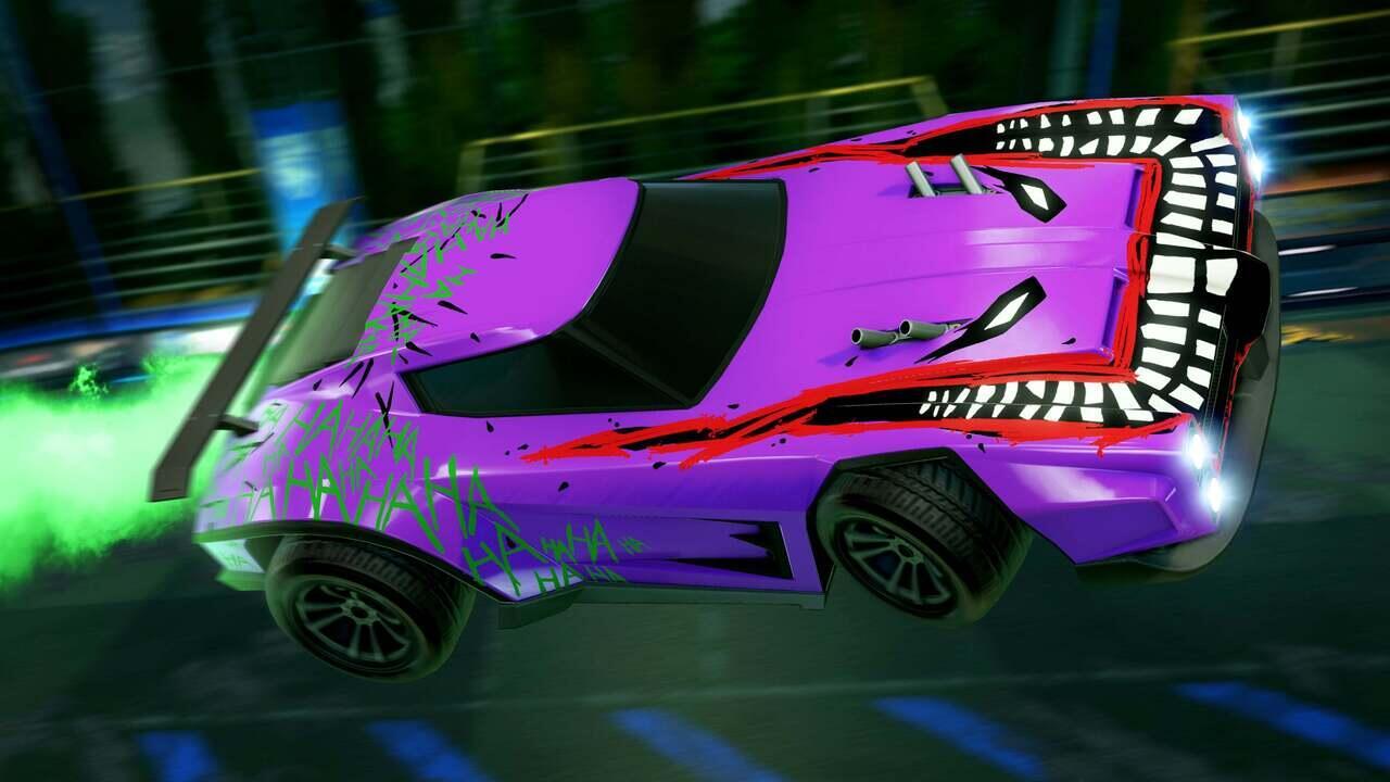 Rocket League Haunted Hallows Items 2021 joker dominus decal