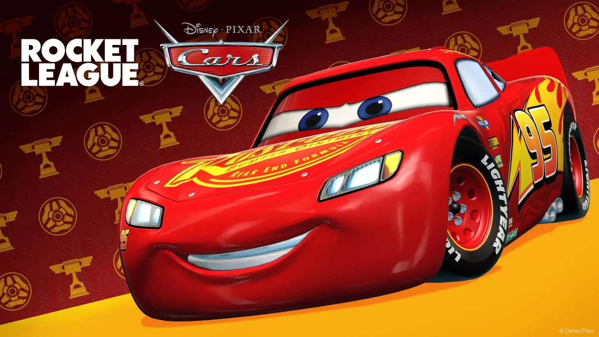 Lightning McQueen from Cars in Rocket League