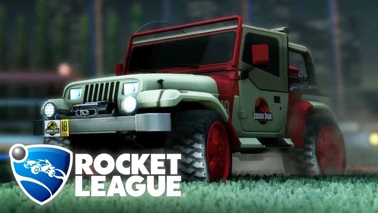 Rocket League jurassic world