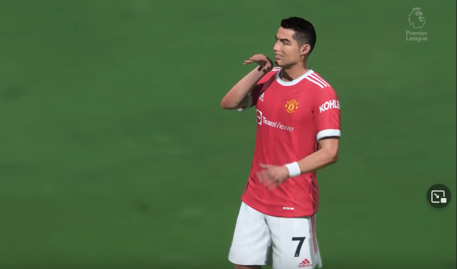 Ronaldo Fingers Jubel FIFA 22
