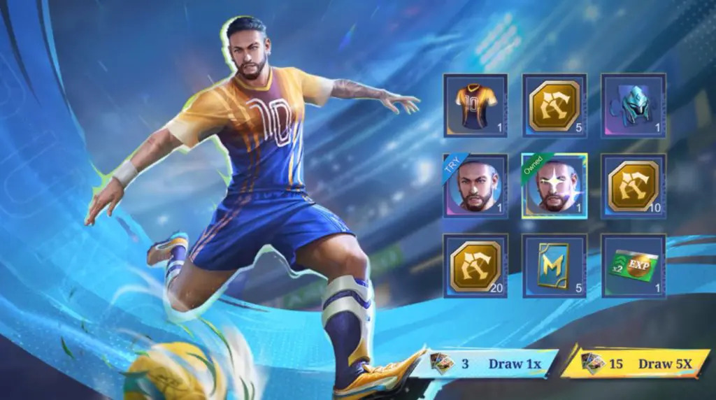 Mobile Legends Neymar Jr. skin how to get root for neymar event guide Montoon