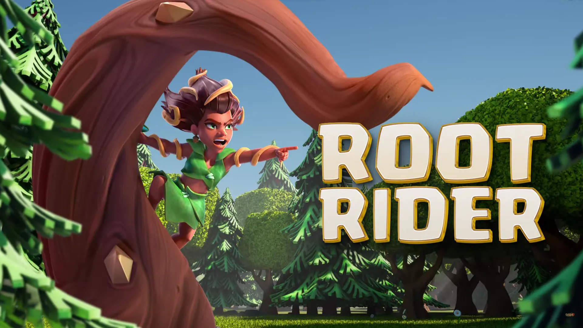 Clash of Clans Root Rider New Troop