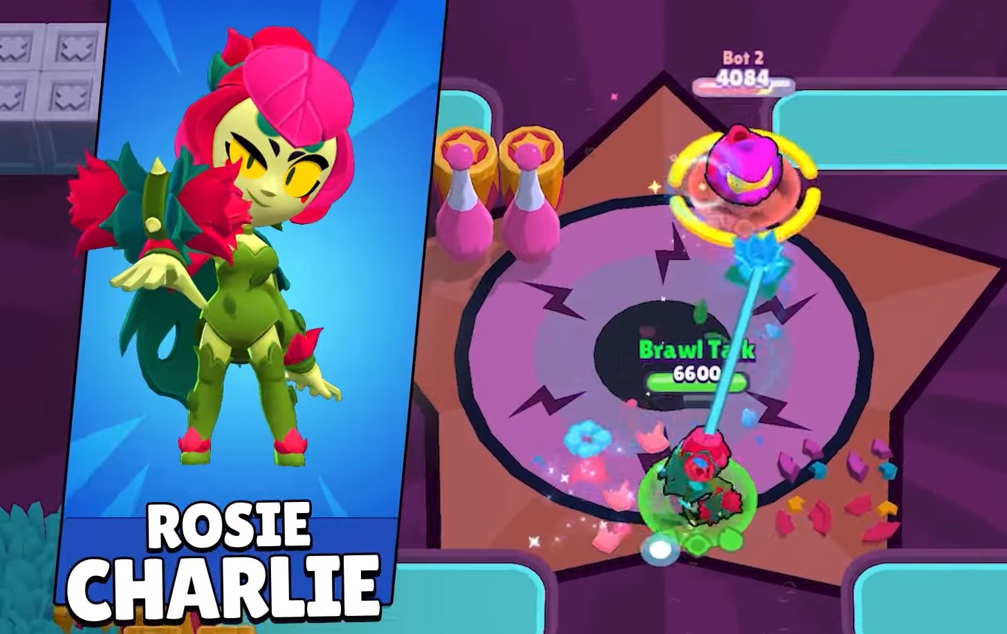 Brawl Stars Season 21 New Skins Rosie Charlie