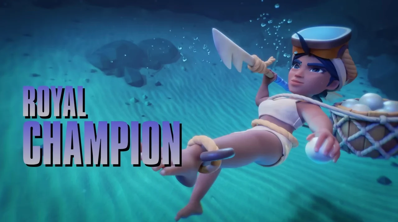 The Royal Champion skin in Summer of Clash!