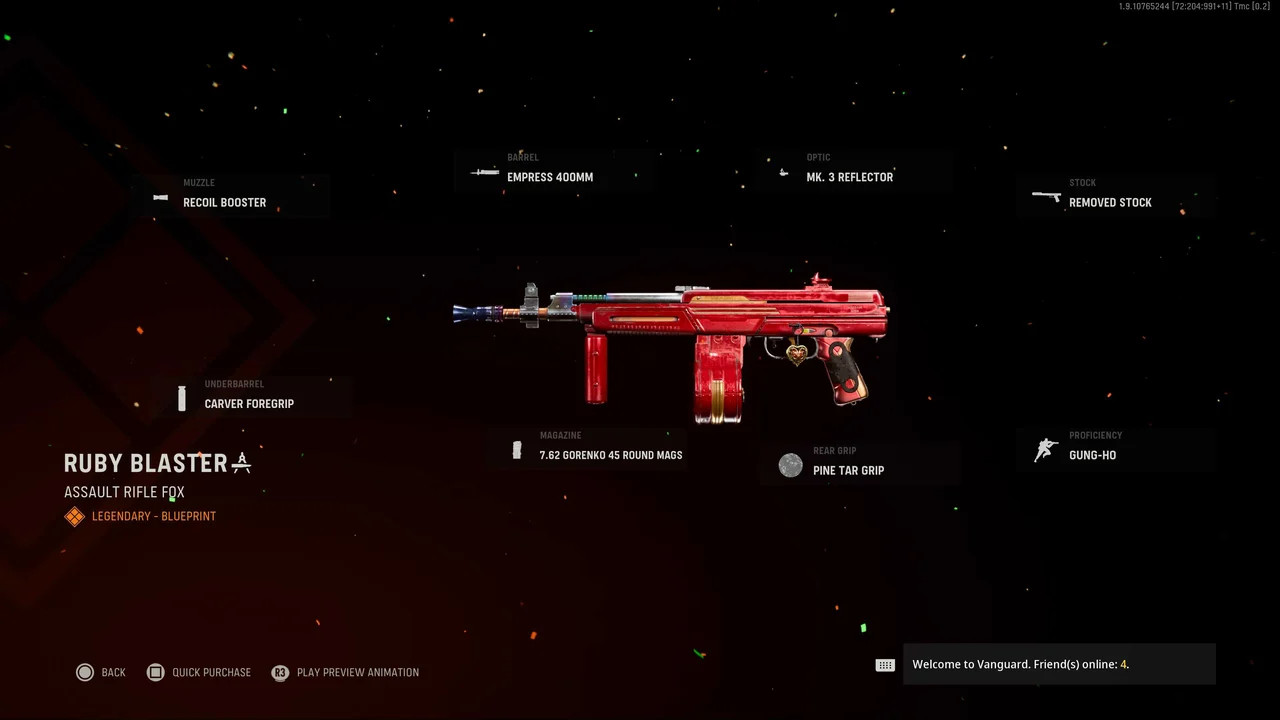 Ruby Blaster Blueprint