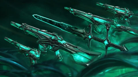 Ruination weapon skin Bundle valorant