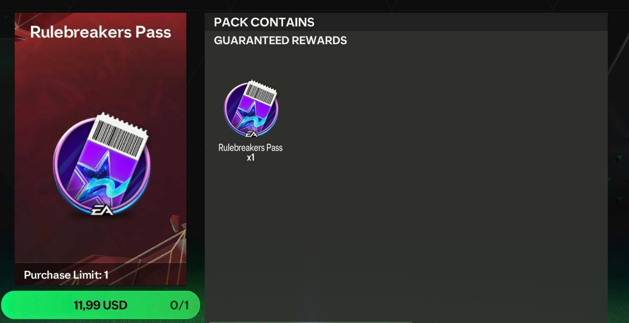 Rulebreakers premium Event Pass