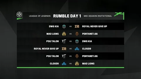 Rumble day 1