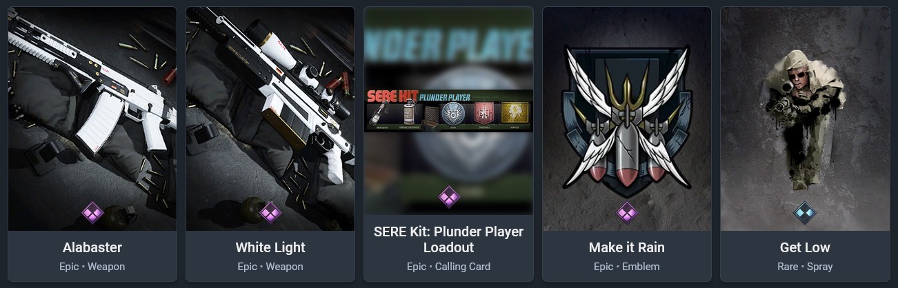 SERE Kit Plunder Player