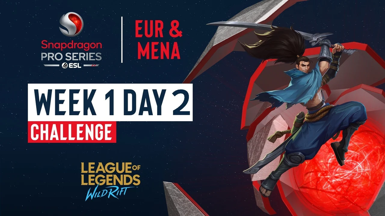 Snapdragon Pro Series Wild Rift Season 2 Europe & MENA Day 2 Results matches ESL