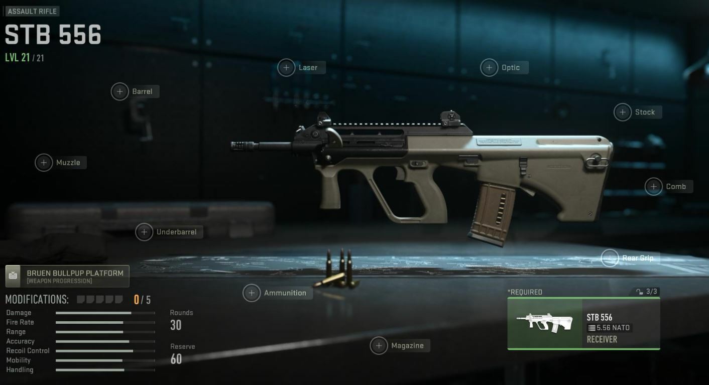 MW2 Assault Rifle Ranking: STB 556