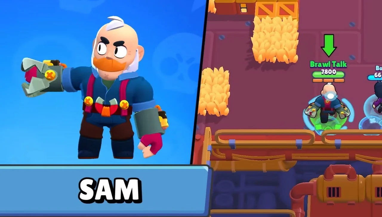 Brawl Stars Sam Brawler Season 14 Robot Factory Supercell