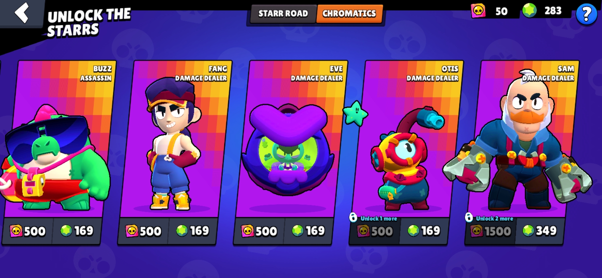 Brawl Stars Sam Brawler Guide How To unlock Supercell Chroamtic Shop