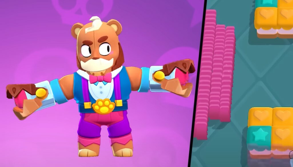 Brawl Stars Candyland update December Sam the teddy skin guide Supercell