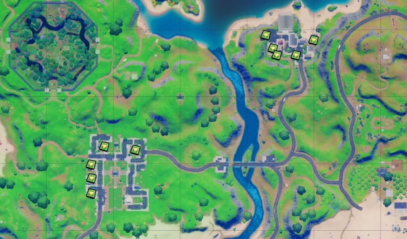 Fortnite: Sammle Kochbücher in Pleasant Park und Craggy Cliffs