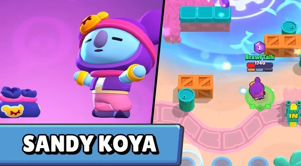 Sandy Koya BTS skin in Brawl Stars! Supercell