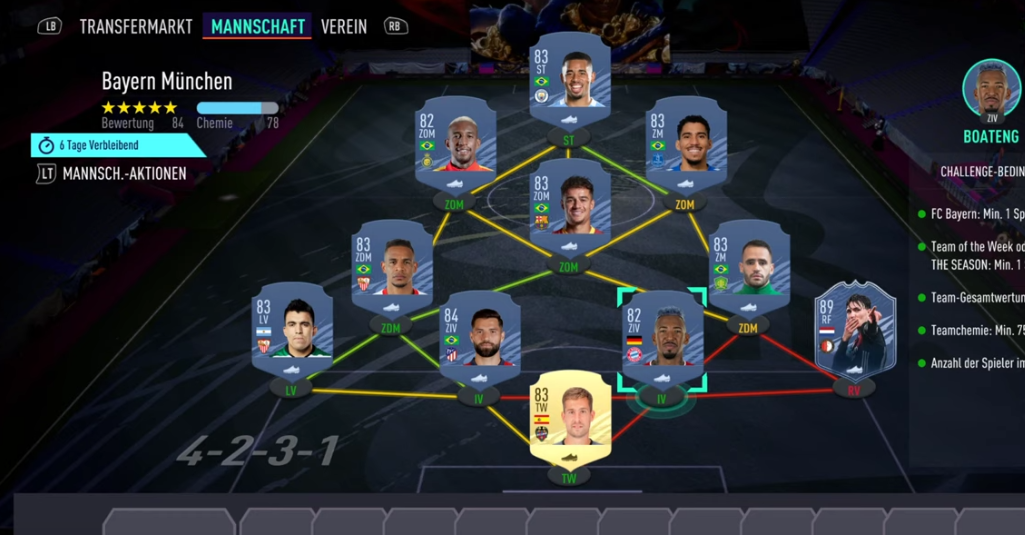 Sane Bayern Team
