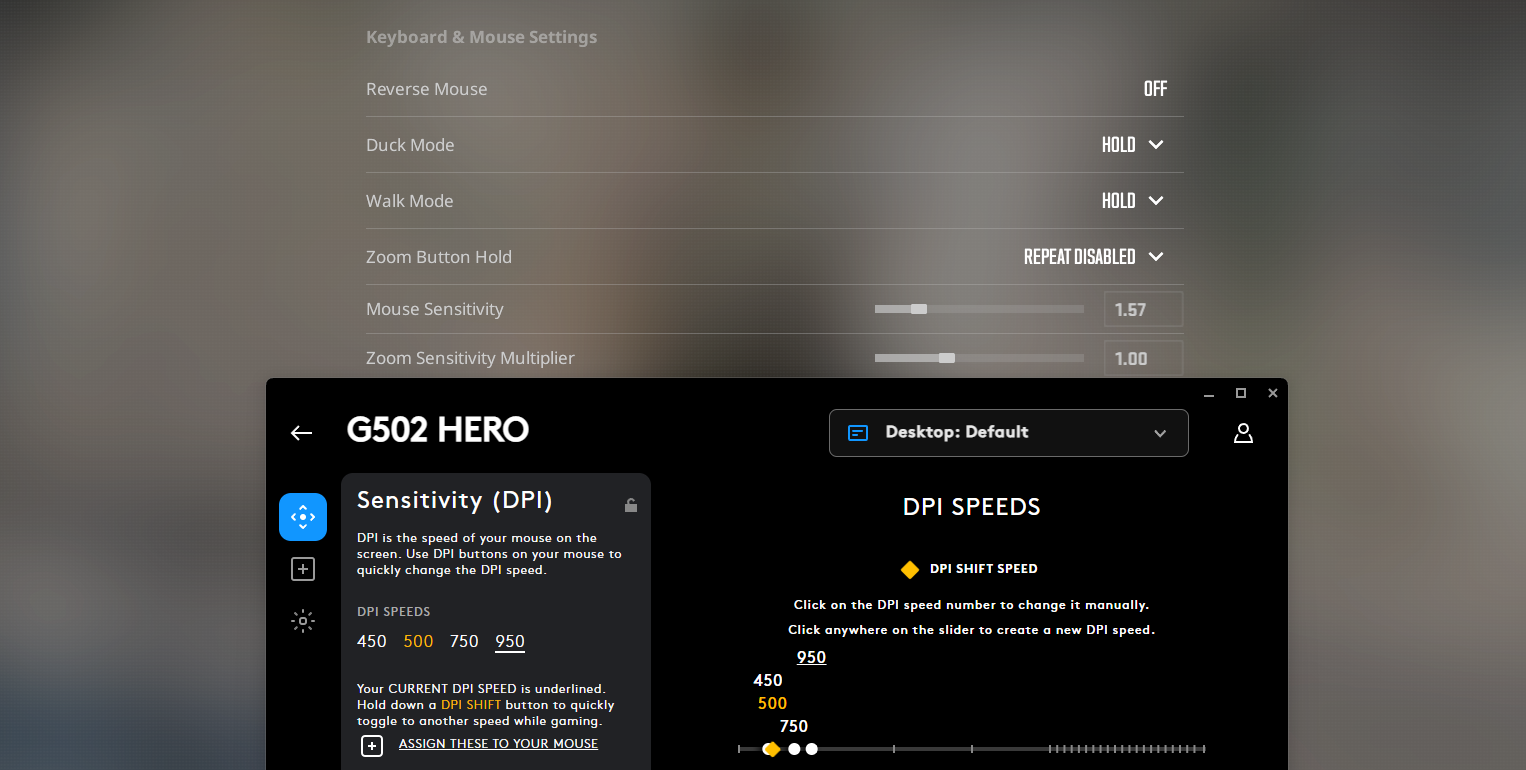 Sensitivity CSGO Valorant