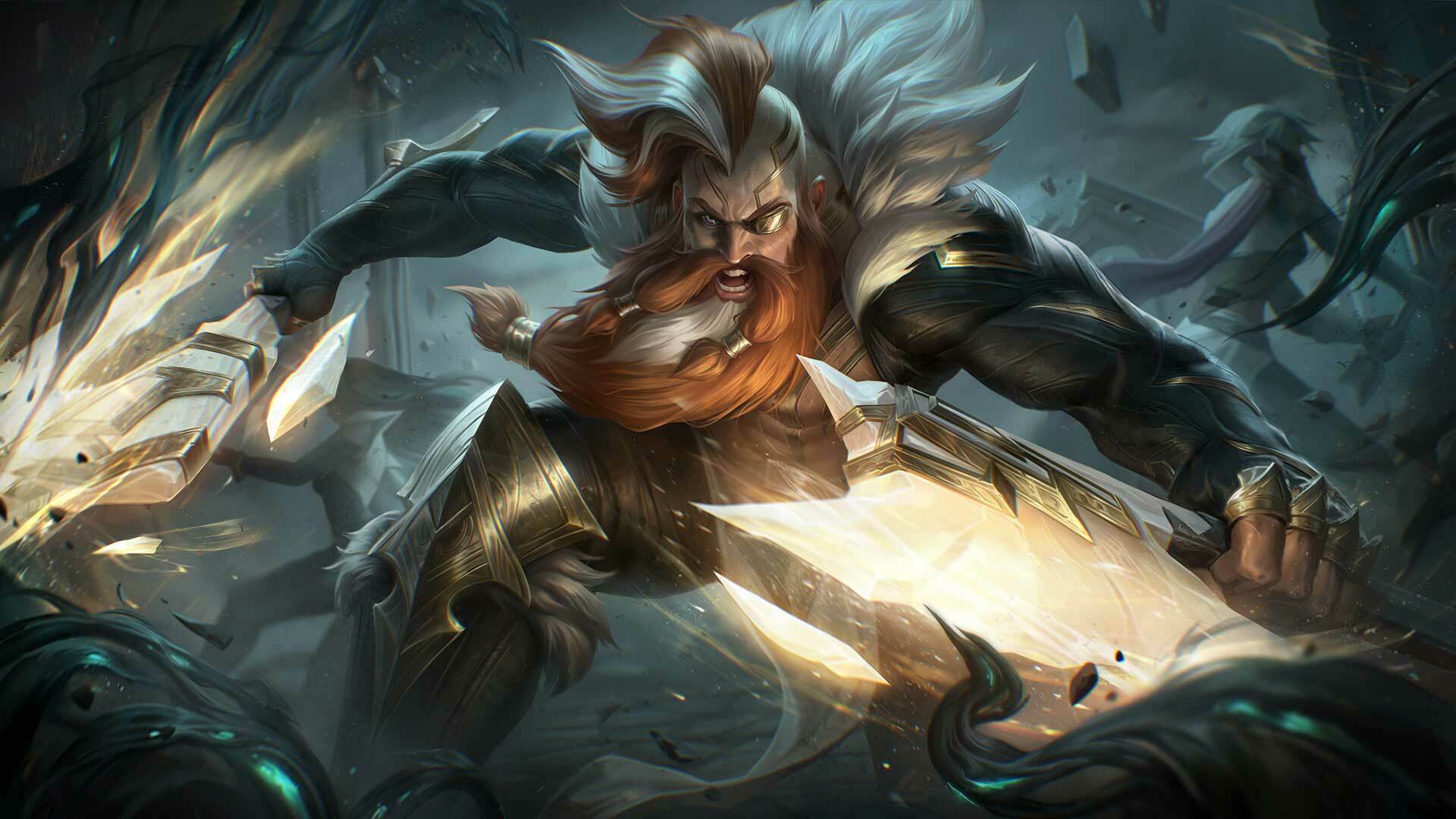 League of Legends Wild Rift Patch 4.2 Champion Skins Guide Riot Games Sentinel Olaf Skin