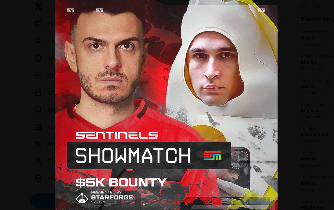 Sentinels vs Moist x Shopify Is Happening In This Weeks Valorant Showdown