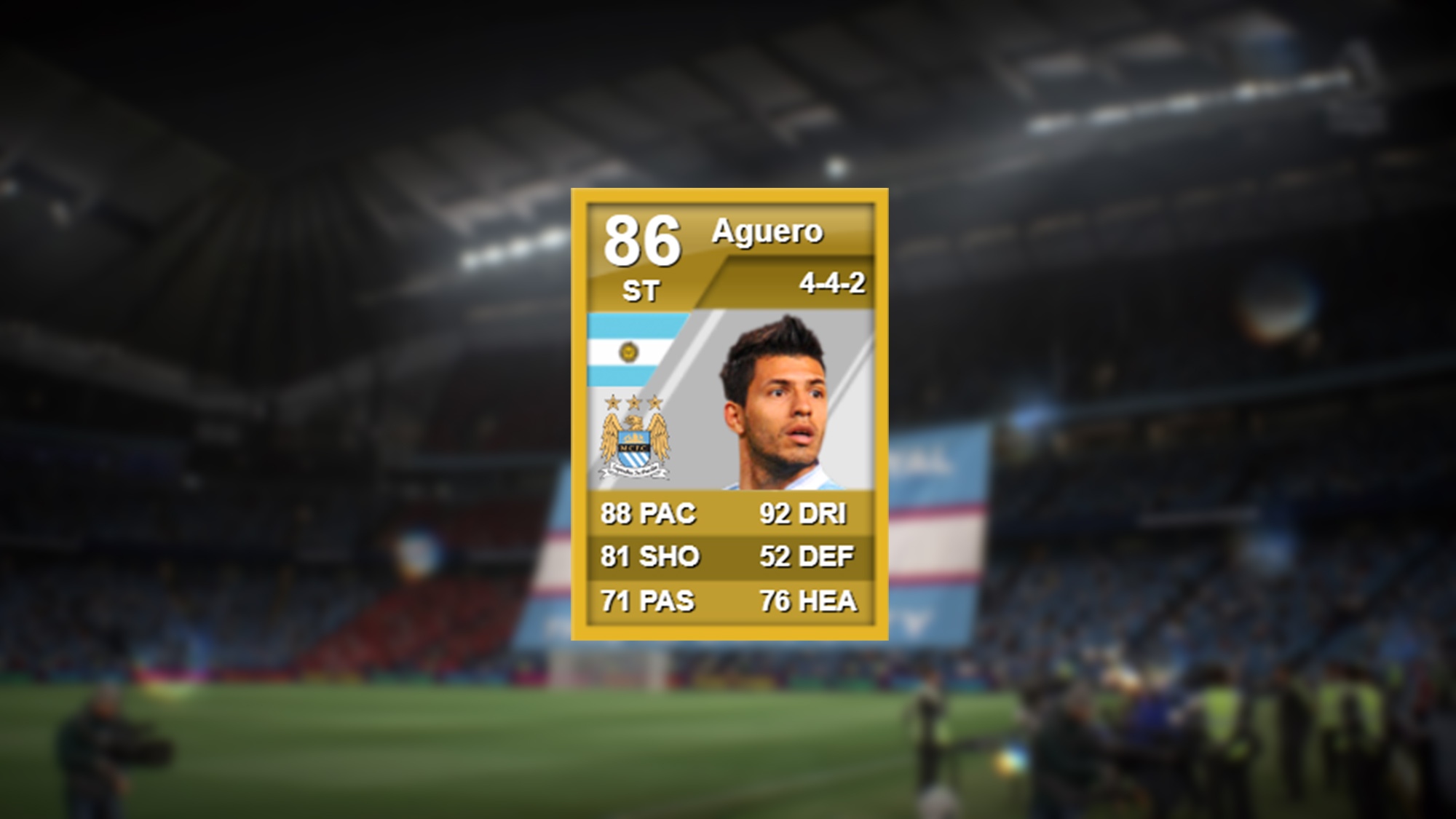 Sergio Agüero in FIFA 12