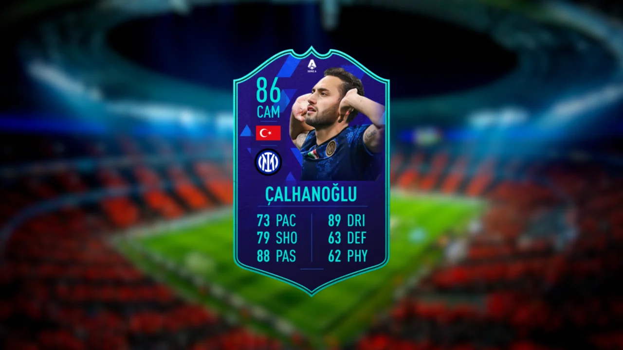 Serie A POTM Hakan Çalhanoğlu SBC FIFA 22