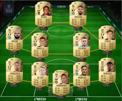 Serie A OP Team Ultimate Team FIFA 22