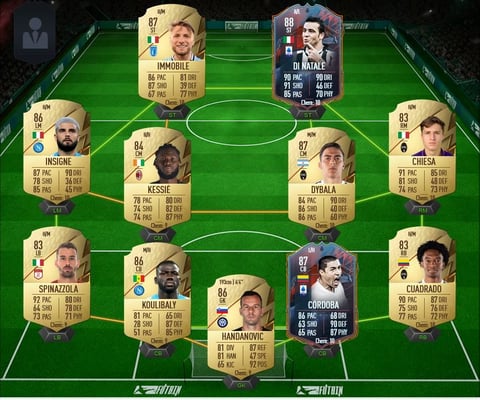 Serie A OP Ultimate Team FIFA 22