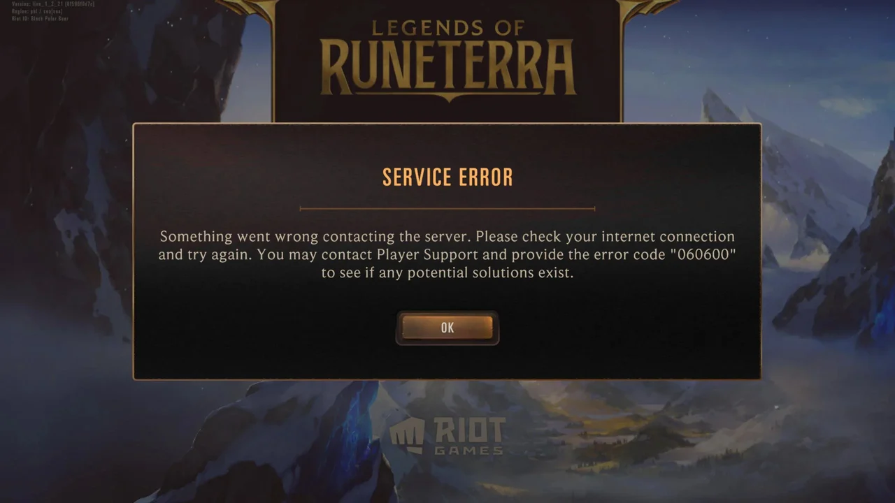 Patch 3.12 will see services in certain regions disrupted for a short period of time! Legends of Runeterra Riot Games