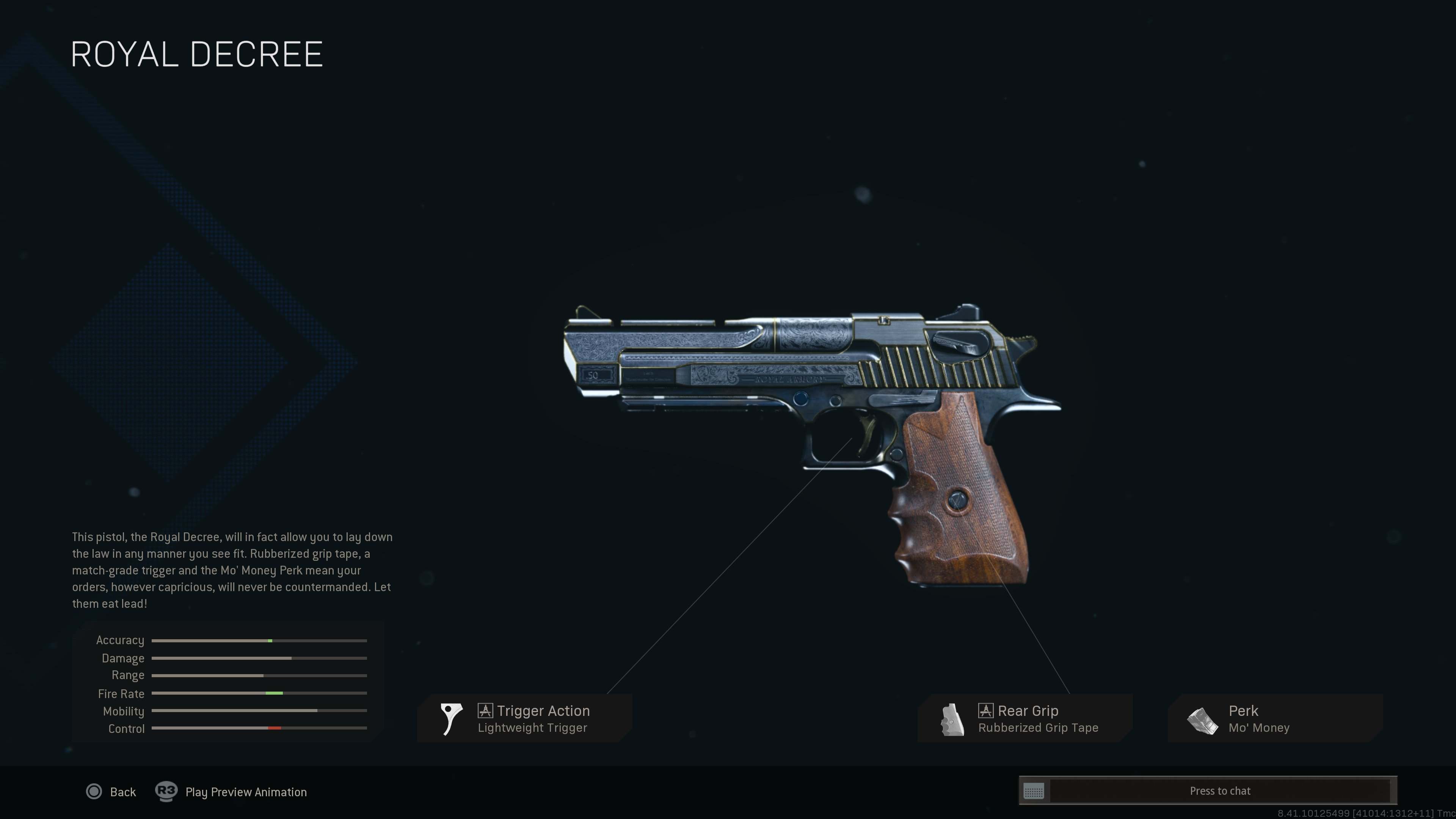 Sexiest Warzone Blueprints Royal Decree