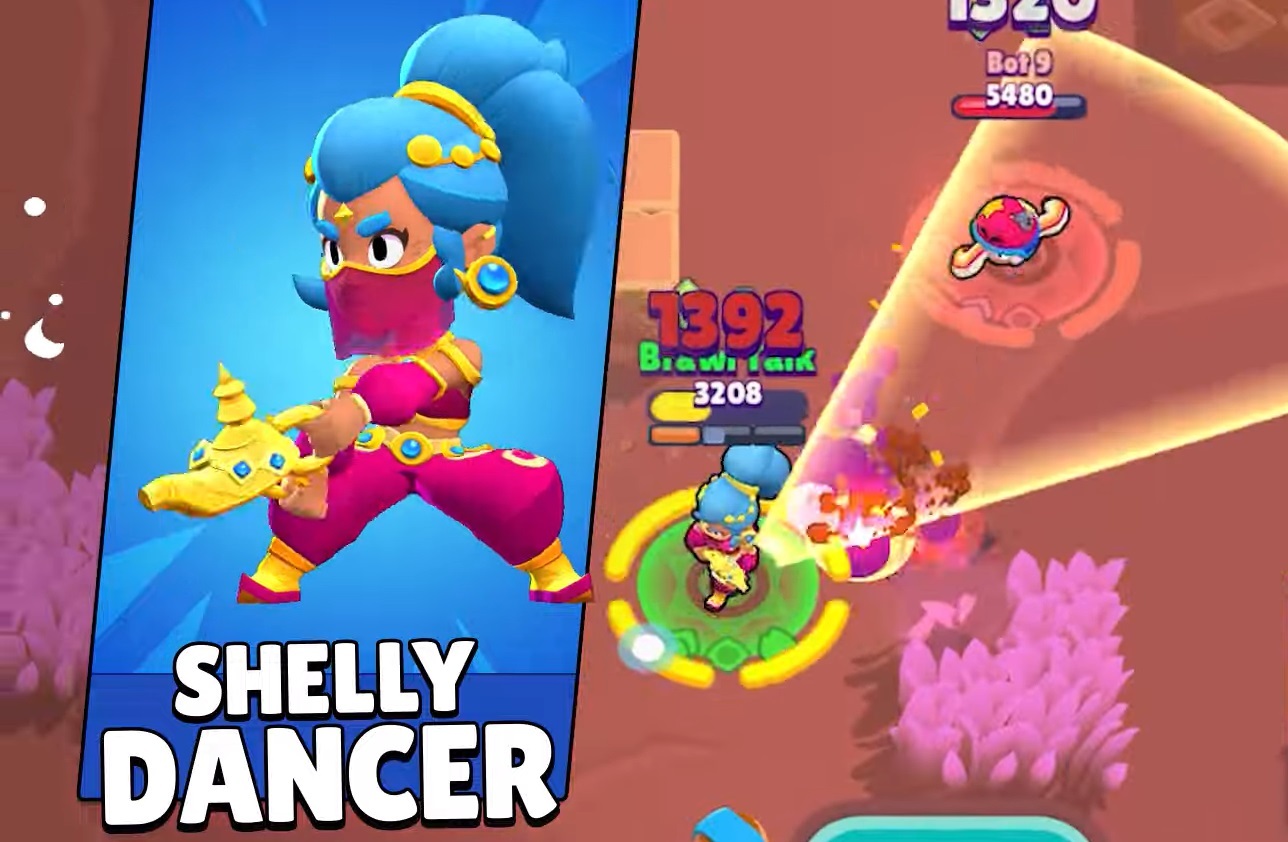 Brawl Stars Sands Of Time Shelly Dancer Skin Supercell