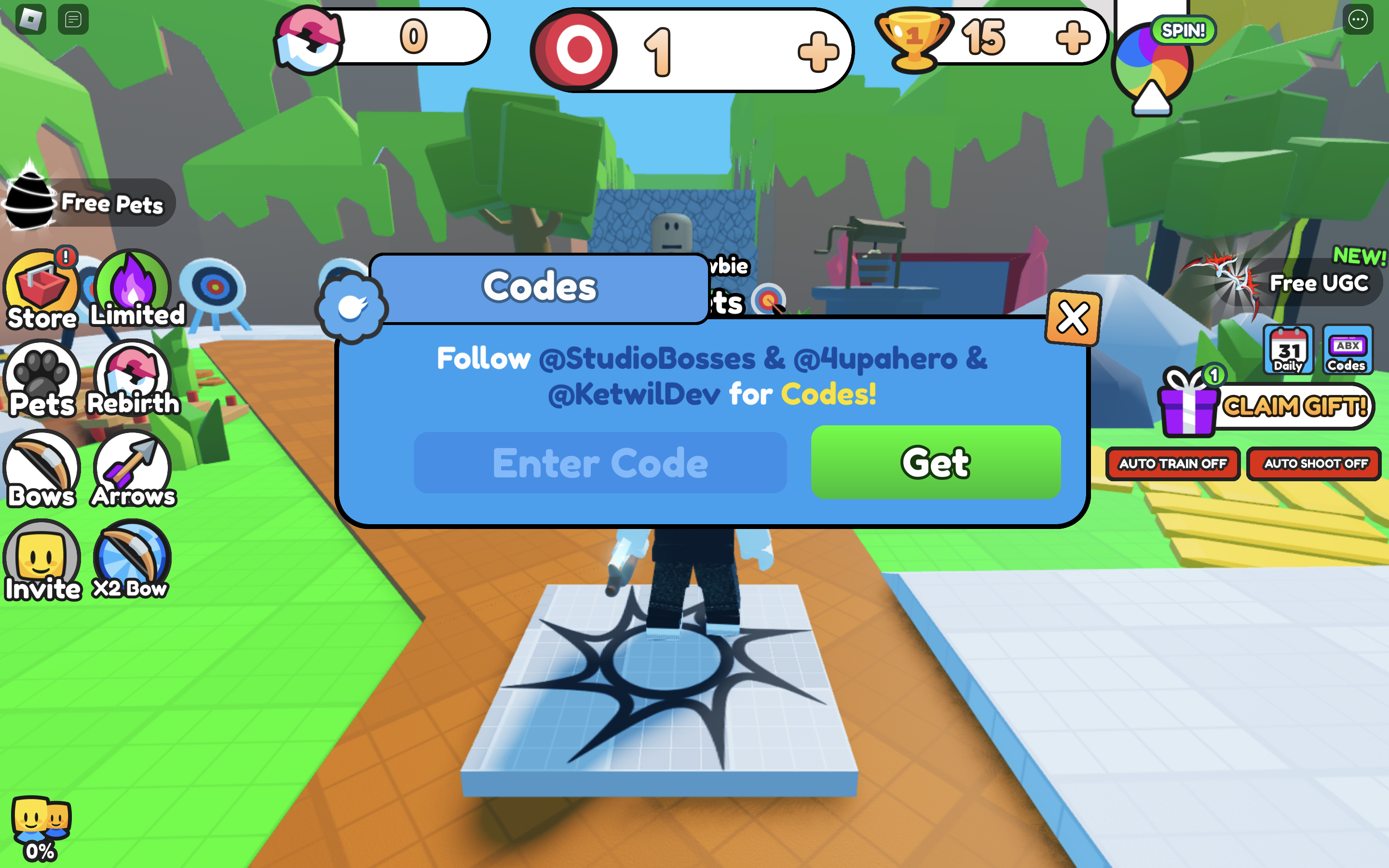 Shoot A Friend Simulator codes august 2023
