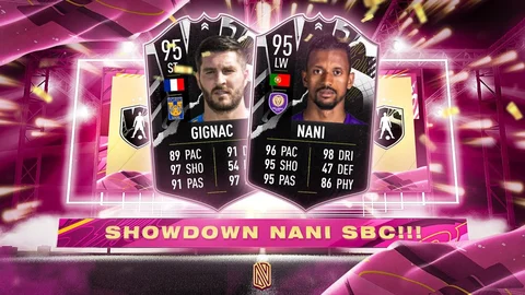 Showdown SBC FIFA 21 Nani Gignac