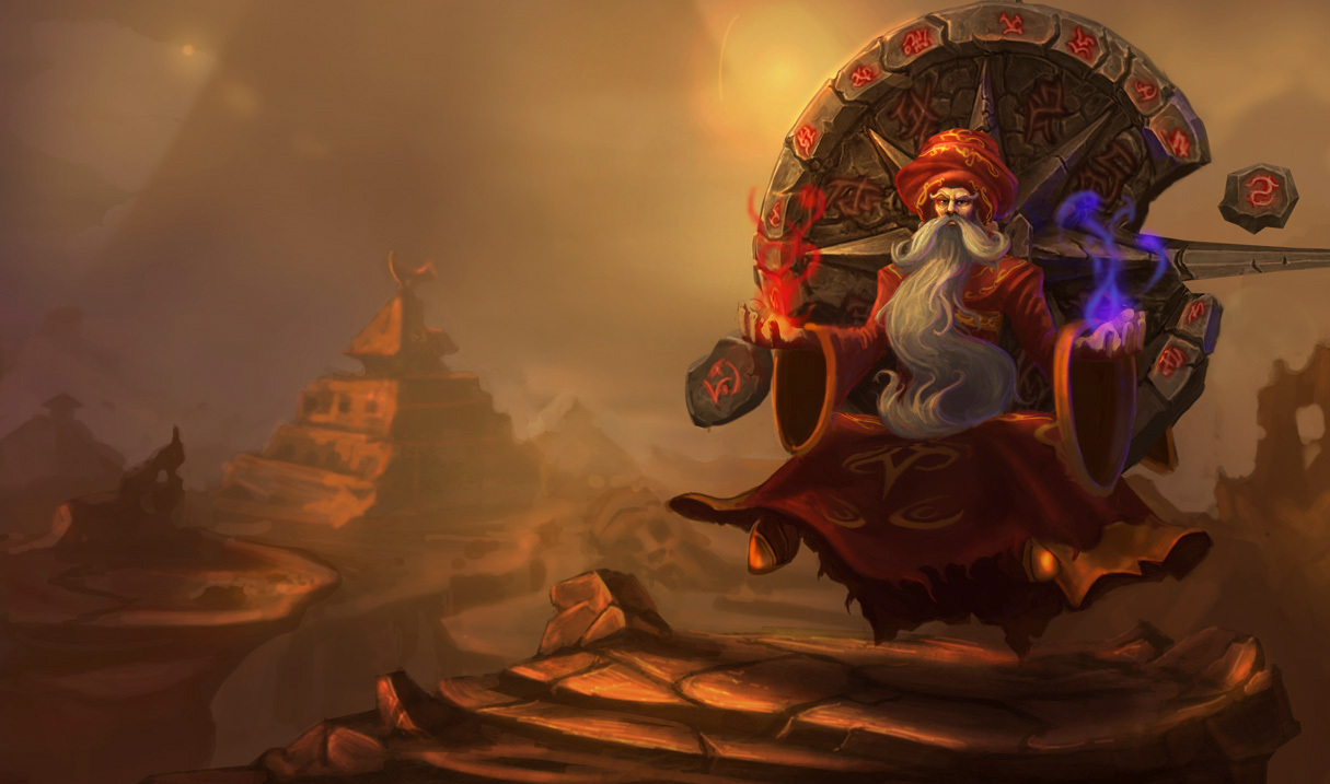 Shurima Desert Zilean lol skin