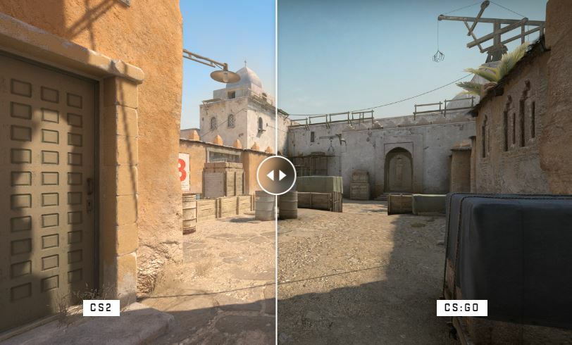 Back plat on Dust 2