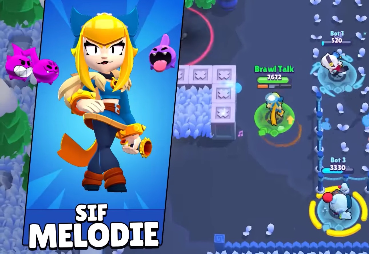 Brawl Stars Ragnarok Skins Supercell Sif Melodie