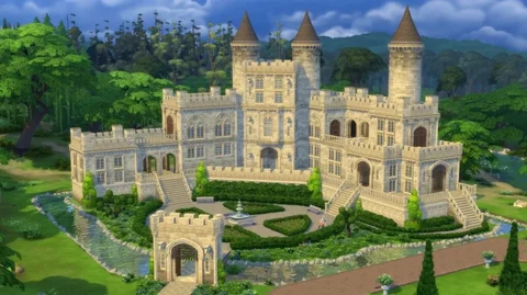 Sims 4 Medieval castle leak