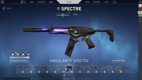 Singularity Spectre