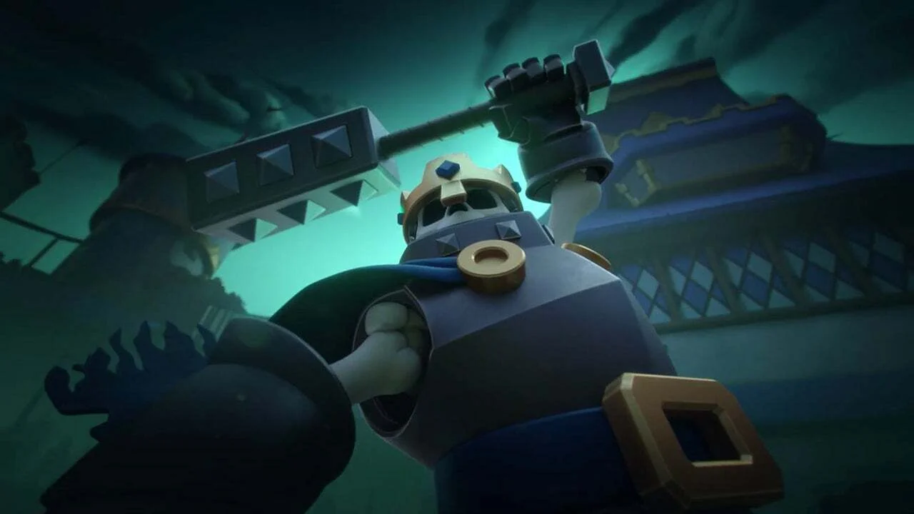 The Skeleton King in Clash Royale