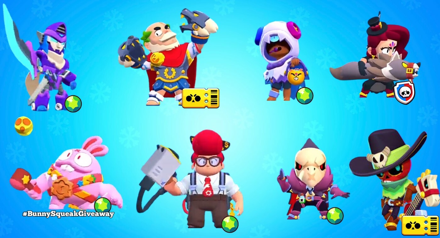 Skins Overview Brawl Stars