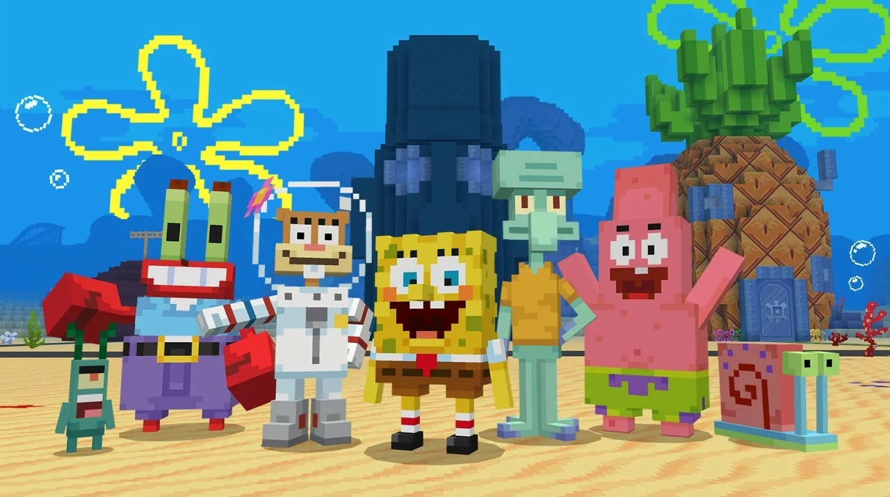 Play as some of your favorite SpongeBob Squarepants characters with new skins! Minecraft Mojang