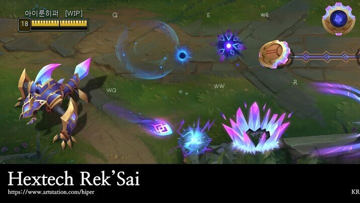 Skins Hextech Rek Sai