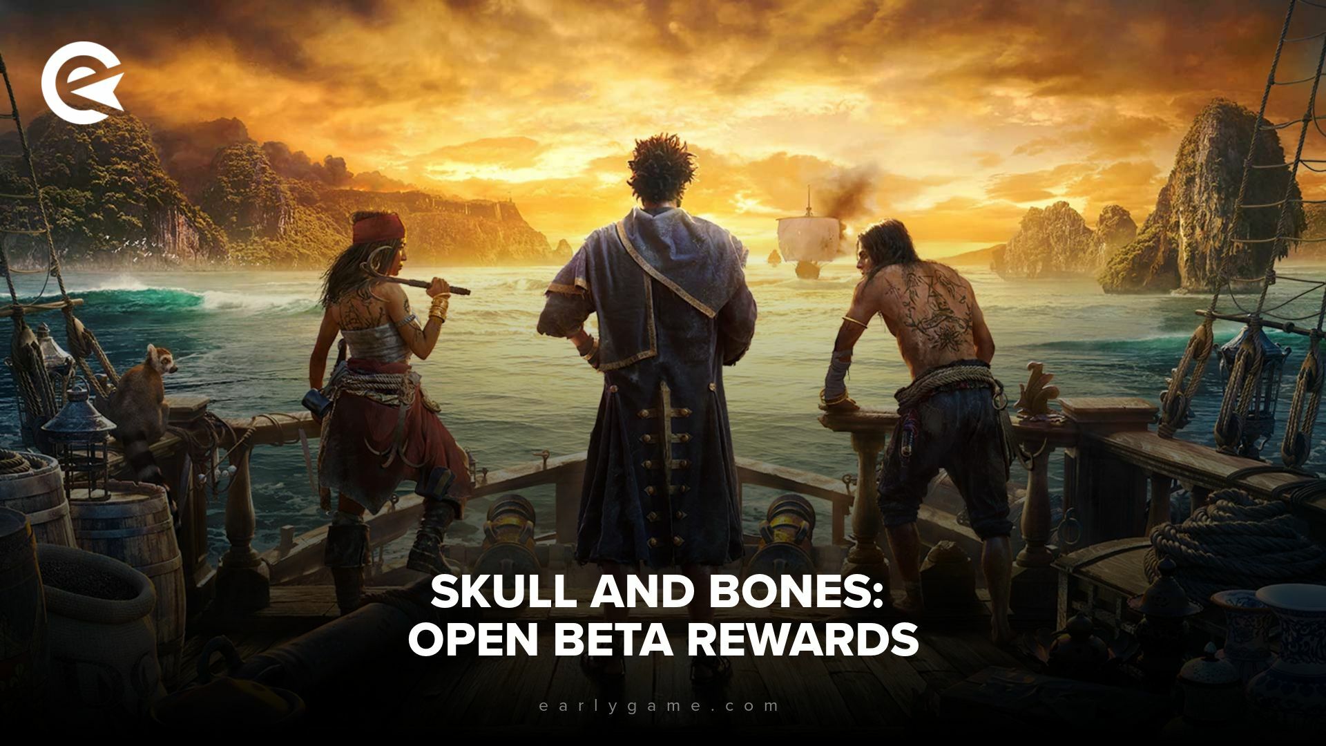 Recompensas de la Beta Abierta de Skull and Bones