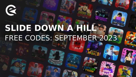 Slide Down a Hill codes september 2023