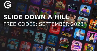 Slide Down a Hill codes september 2023