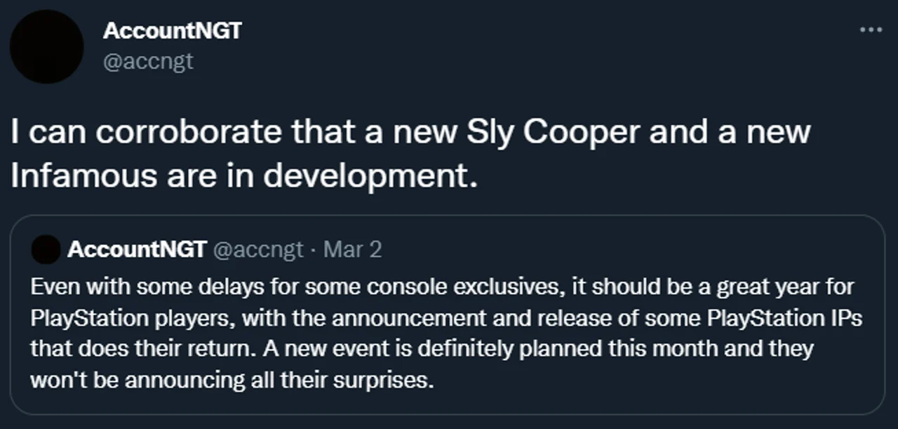 Sly Cooper Leak AccountNGT