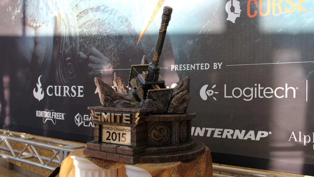Smite world Cup Trophy